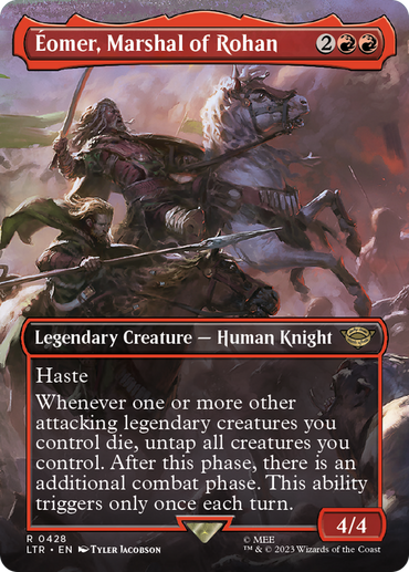 Éomer, Marshal of Rohan (Borderless Alternate Art) [The Lord of the Rings: Tales of Middle-Earth] 