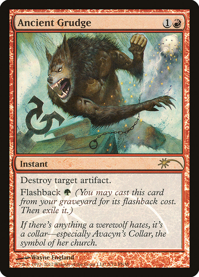 Ancient Grudge [Friday Night Magic 2012] 