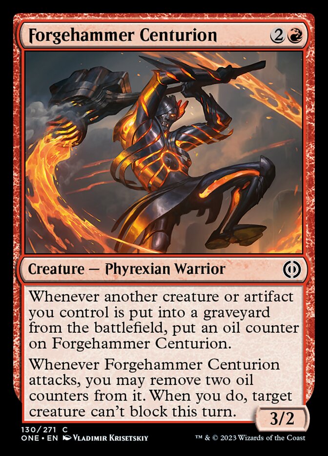 Forgehammer Centurion [Phyrexia: All Will Be One] 