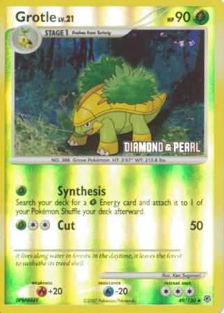 Grotle (49/130) [Burger King Promos: 2008 Collection] 