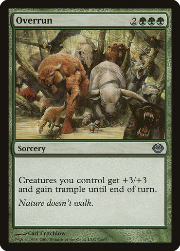 Overrun [Duel Decks: Garruk vs. Liliana] 