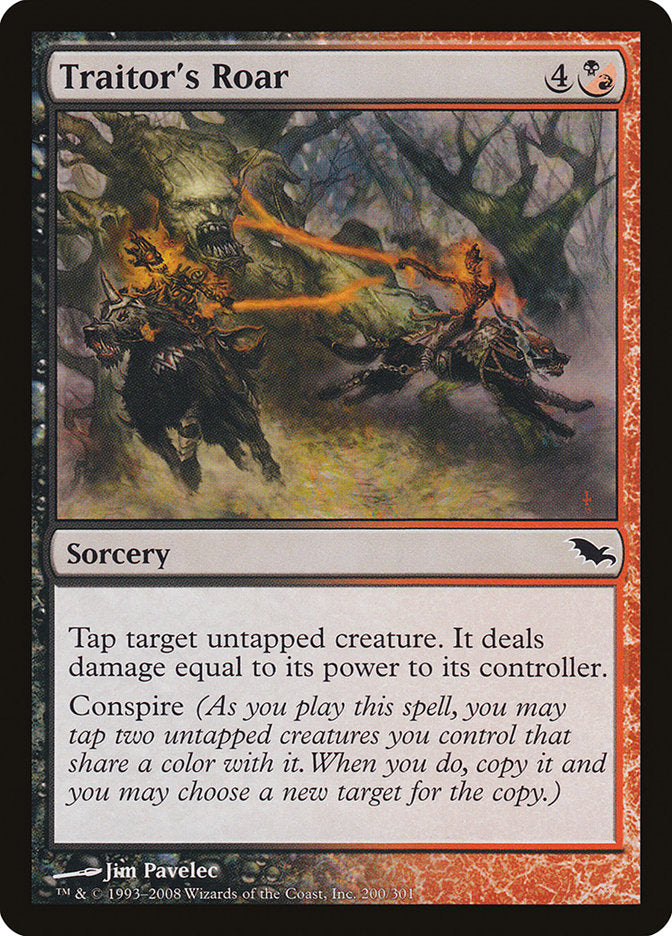 Traitor's Roar [Shadowmoor] 