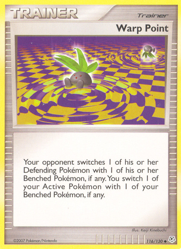 Warp Point (116/130) [Diamond &amp; Pearl: Base Set] 