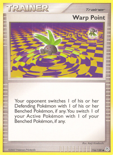 Warp Point (116/130) [Diamond &amp; Pearl: Base Set] 
