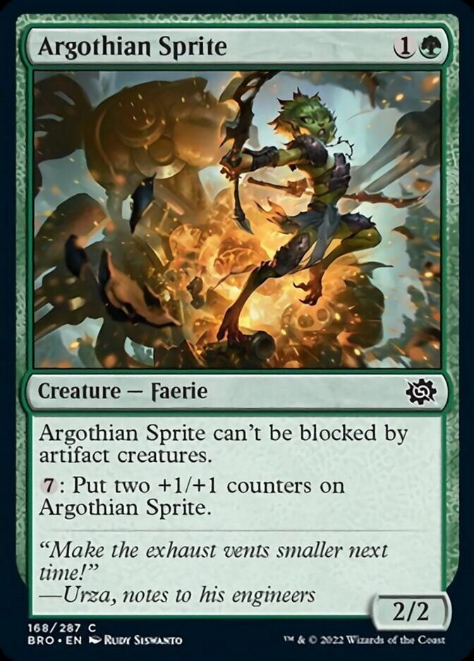 Argothian Sprite [The Brothers' War] 