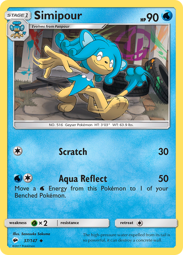Simipour (37/147) [Sun &amp; Moon: Burning Shadows] 