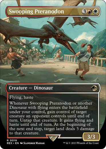 Swooping Pteranodon (Borderless) [Jurassic World Collection] 