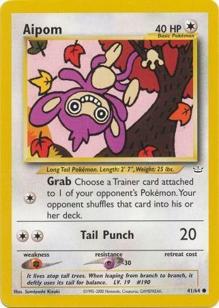 Aipom (41/64) [Neo Revelation Unlimited] 
