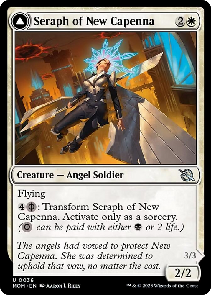 Seraph of New Capenna // Seraph of New Phyrexia [March of the Machine] 