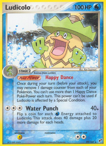 Ludicolo (19/107) [EX: Deoxys] 
