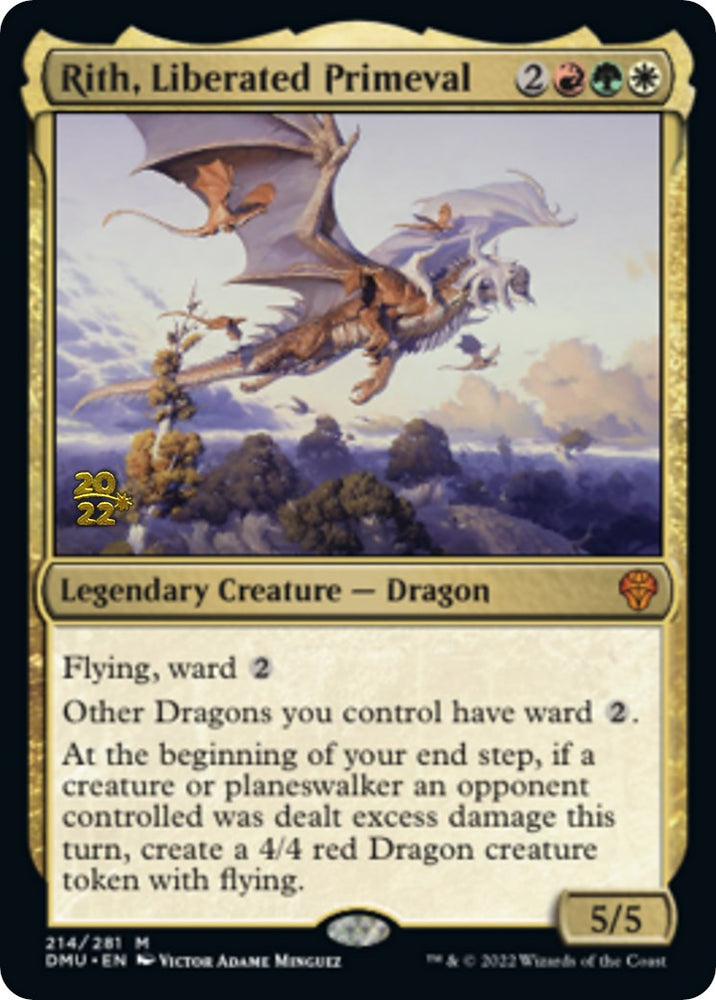 Rith, Liberated Primeval [Dominaria United Prerelease Promos] 