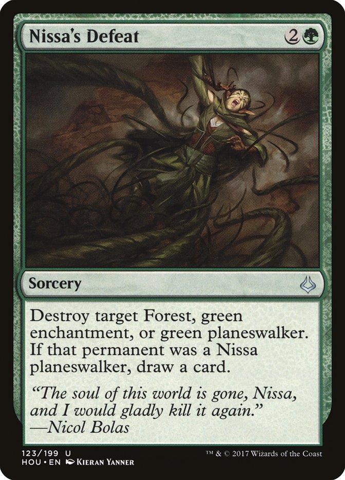 Nissa's Defeat [Hour of Devastation] 