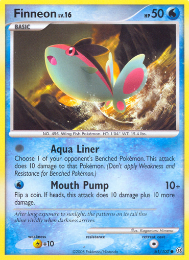 Finneon (61/100) [Diamond &amp; Pearl: Stormfront] 