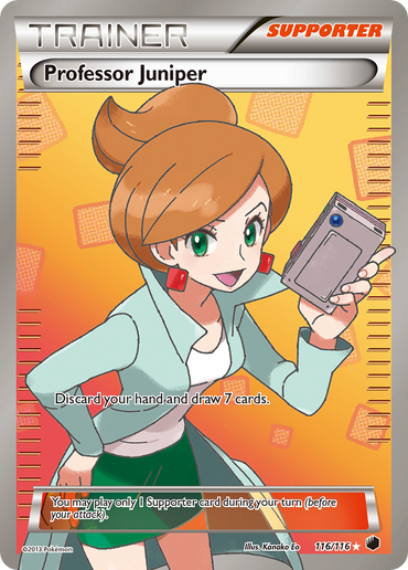 Professor Juniper (116/116) [Black &amp; White: Plasma Freeze] 