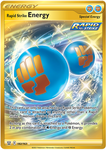Rapid Strike Energy (182/163) [Sword &amp; Shield: Battle Styles] 