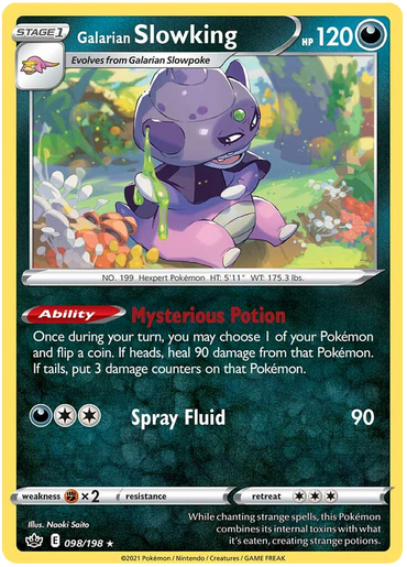 Galarian Slowking (098/198) [Sword &amp; Shield: Chilling Reign] 