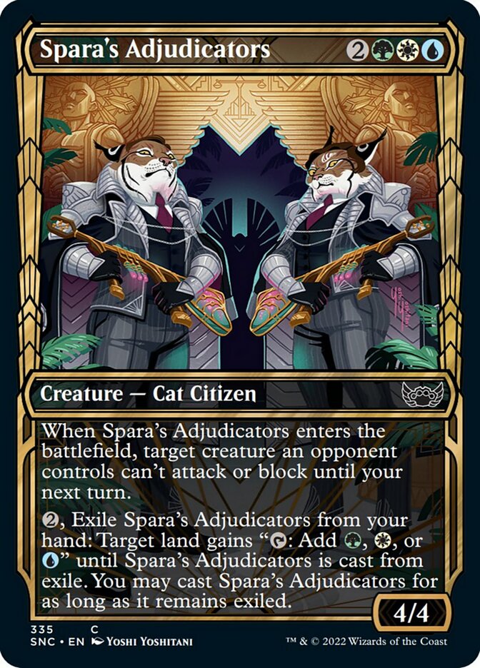 Spara's Adjudicators (Showcase Golden Age) [Streets of New Capenna] 