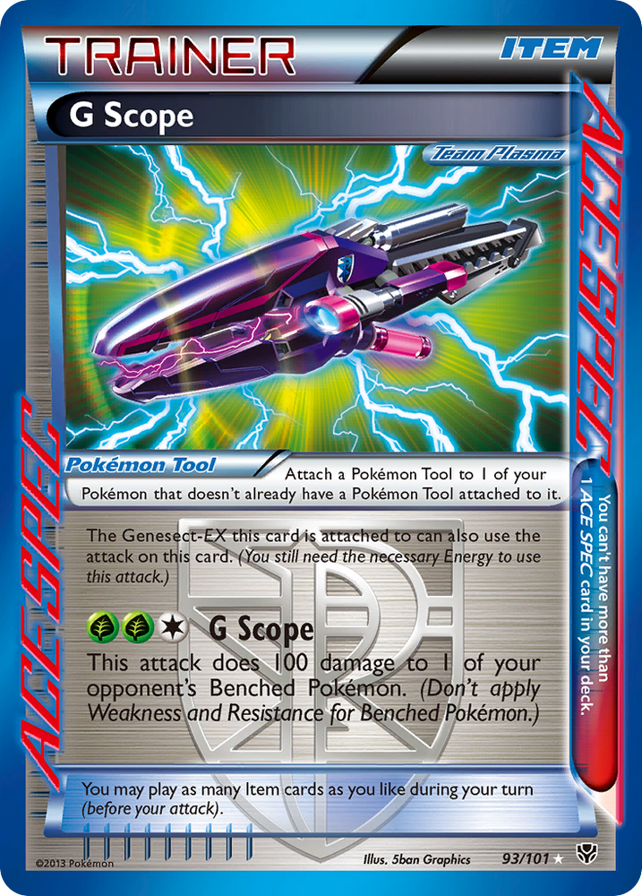 G Scope (93/101) [Black &amp; White: Plasma Blast] 