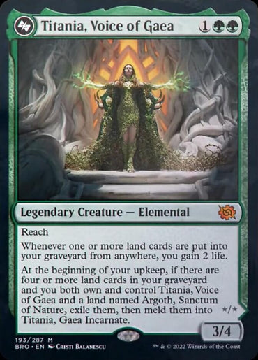 Titania, Voice of Gaea [The Brothers' War] 