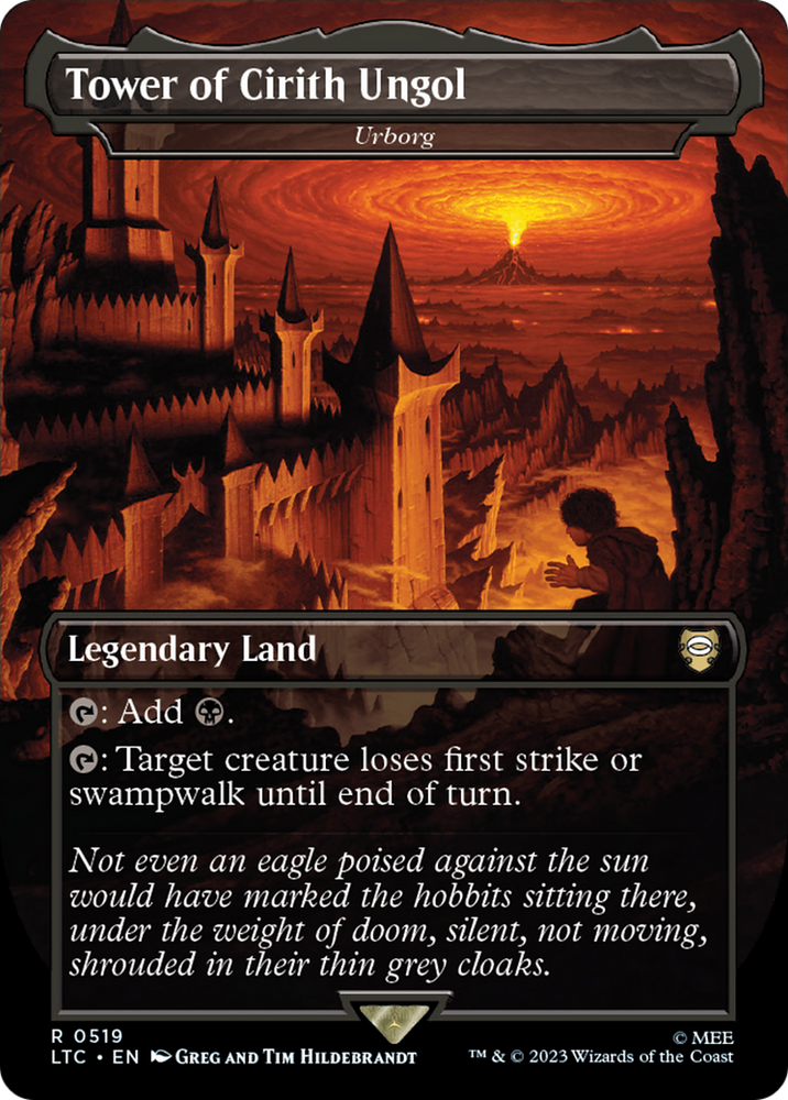 Tower of Cirith Ungol - Urborg (Borderless) [The Lord of the Rings: Tales of Middle-Earth Commander] 