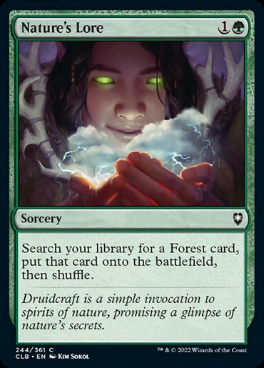 Nature's Lore [Commander Legends: Battle for Baldur's Gate] 
