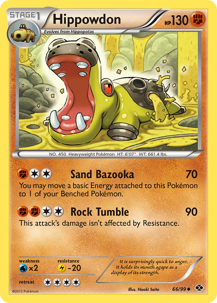 Hippowdon (66/99) [Black &amp; White: Next Destinies] 