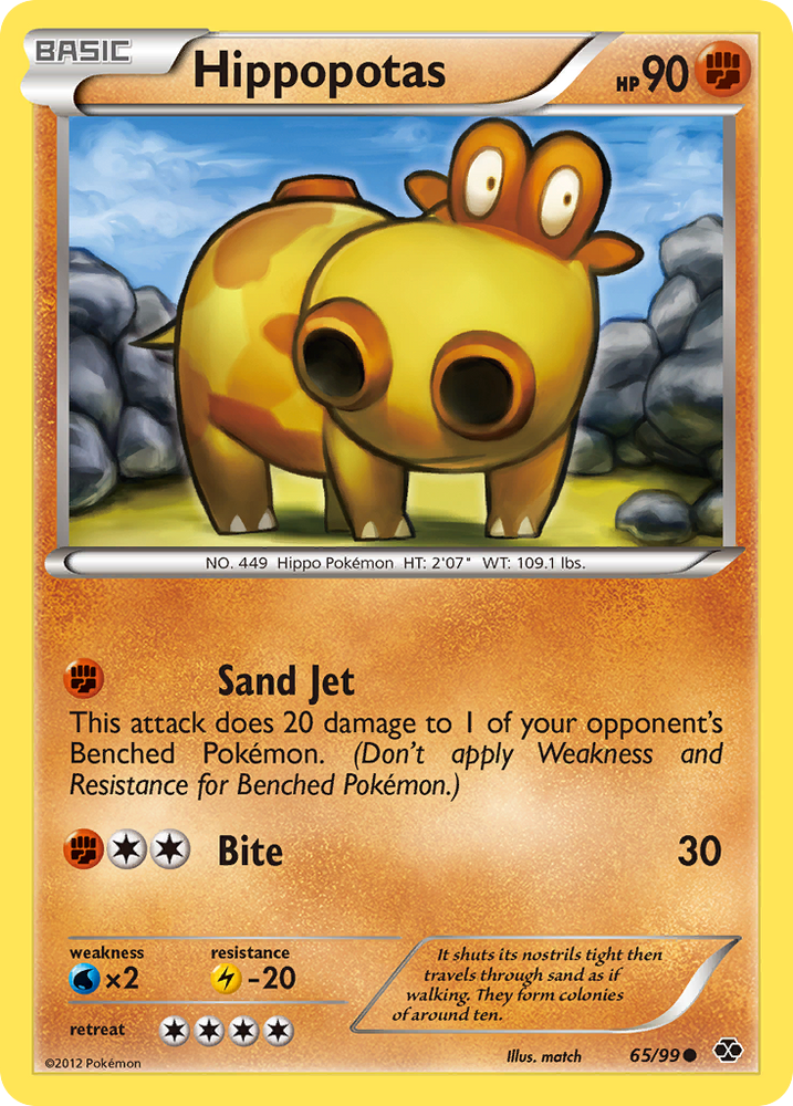 Hippopotas (65/99) [Black &amp; White: Next Destinies] 