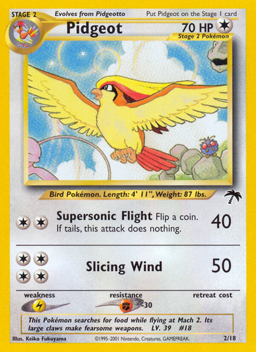 Pidgeot (2/18) [Southern Islands] 