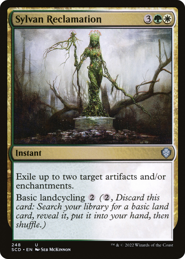 Sylvan Reclamation [Starter Commander Decks] 