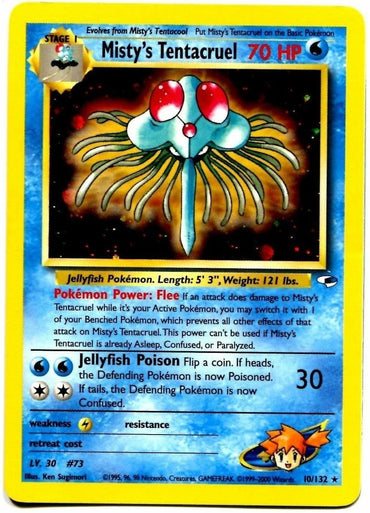 Misty's Tentacruel (10/132) [Gym Heroes Unlimited] 