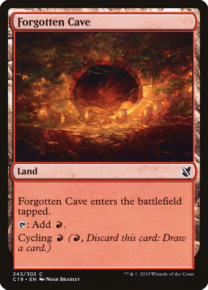Forgotten Cave [Order 2019] 