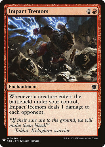 Impact Tremors [Mystery Booster] 