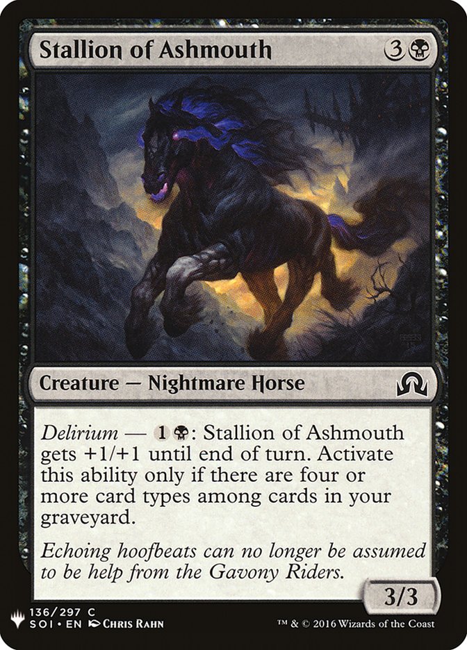 Stallion of Ashmouth [Mystery Booster] 