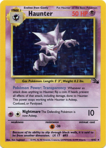 Haunter (6/62) [Fossil Unlimited] 