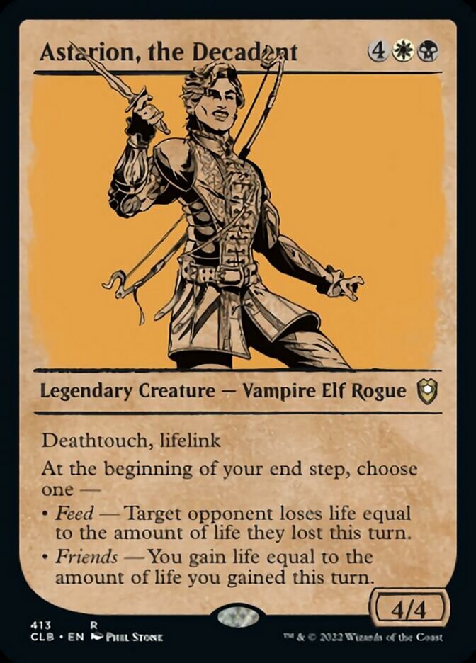 Astarion, the Decadent (Showcase) [Commander Legends: Battle for Baldur's Gate] 