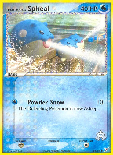 Team Aqua's Spheal (56/95) [EX: Team Magma vs Team Aqua] 