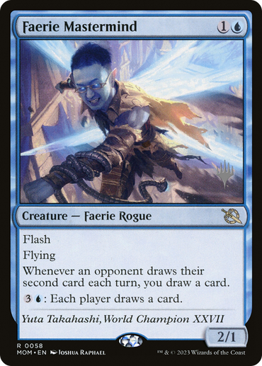 Faerie Mastermind (Promo Pack) [March of the Machine Promos] 