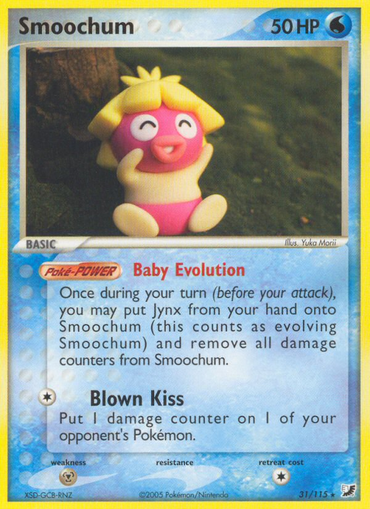 Smoochum (31/115) [EX: Unseen Forces] 