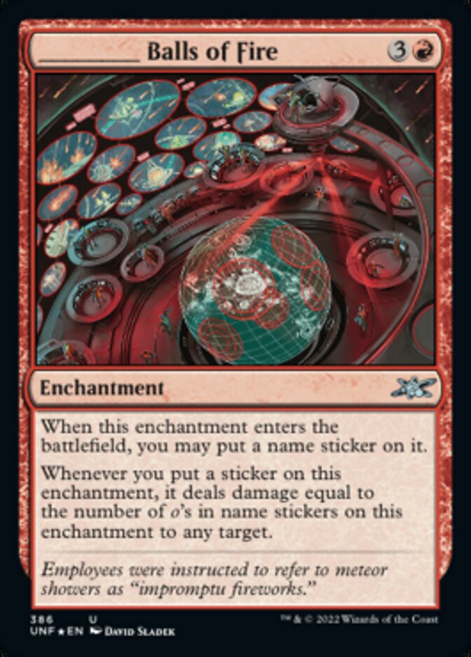 _____ Balls of Fire (Galaxy Foil) [Unfinity] 