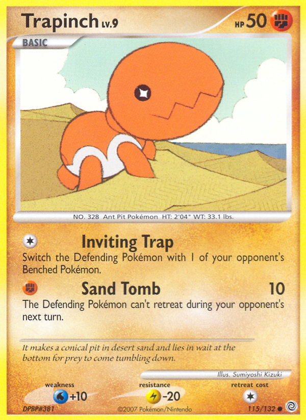 Trapinch (115/132) [Diamond &amp; Pearl: Secret Wonders] 