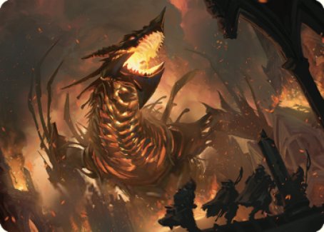 The Fall of Kroog Art Card [The Brothers' War Art Series] 