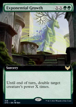 Exponential Growth (Extended Art) [Strixhaven: School of Mages] 