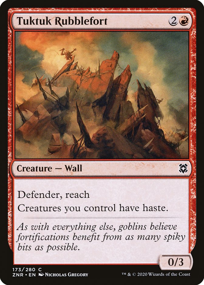 Tuktuk Rubblefort [Zendikar Rising] 
