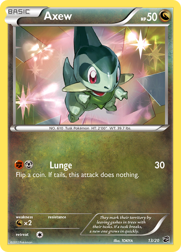 Axew (13/20) [Black &amp; White: Dragon Vault] 