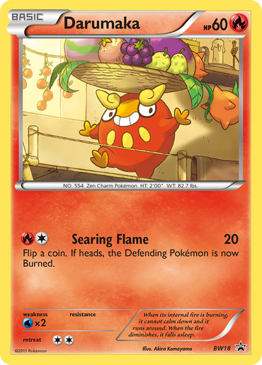 Darumaka (BW18) [Black &amp; White: Black Star Promos] 