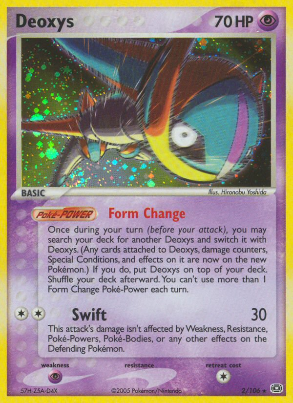 Deoxys (2/106) [EX: Emerald] 
