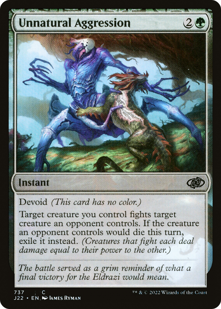 Unnatural Aggression [Jumpstart 2022] 