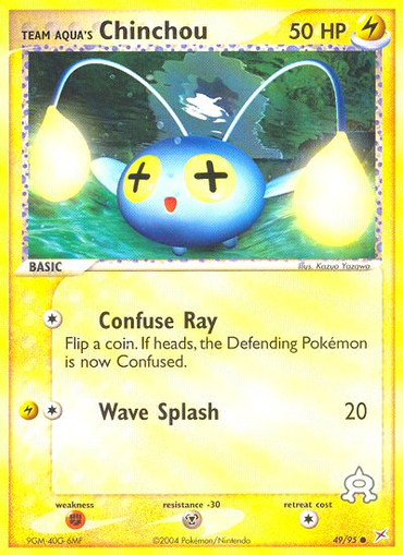 Team Aqua's Chinchou (49/95) [EX: Team Magma vs Team Aqua] 