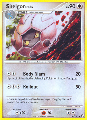Shelgon (50/100) [Diamond &amp; Pearl: Stormfront] 