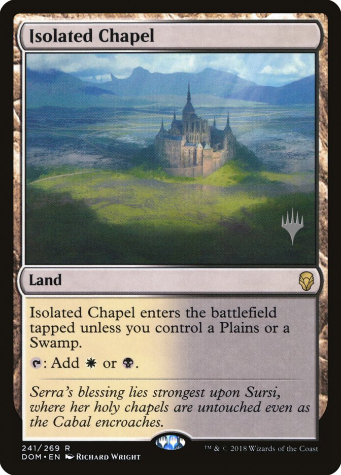 Isolated Chapel (Promo Pack) [Dominaria Promos] 